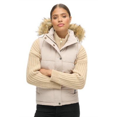 Doudoune femme Everest Faux Fur SUPERDRY