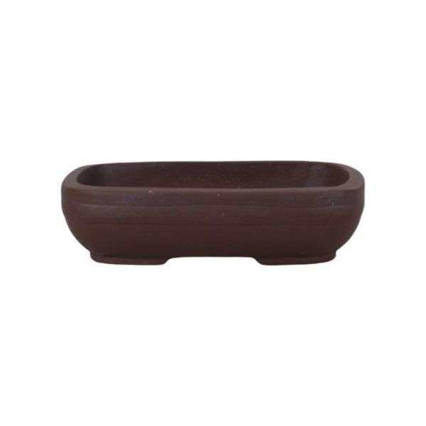 Luso Bonsai Vaso de Bonsai Rectangular 17*11,5*4,5 cm Sem Esmalte - Yixing - 06296