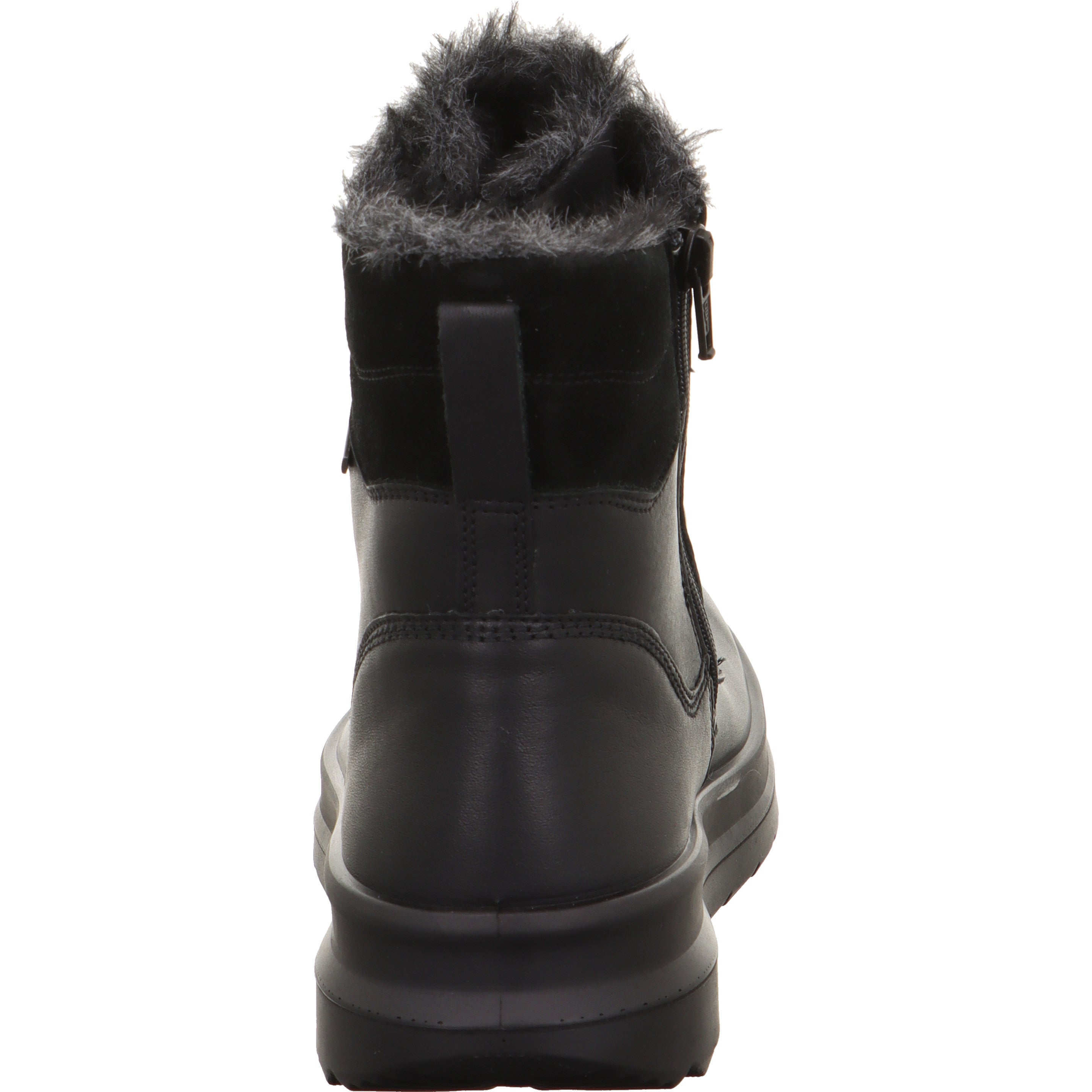 legero DREAMER Damen  Schnürboots mit Reißverschluss - Farbe: Schwarz - Größe: 4