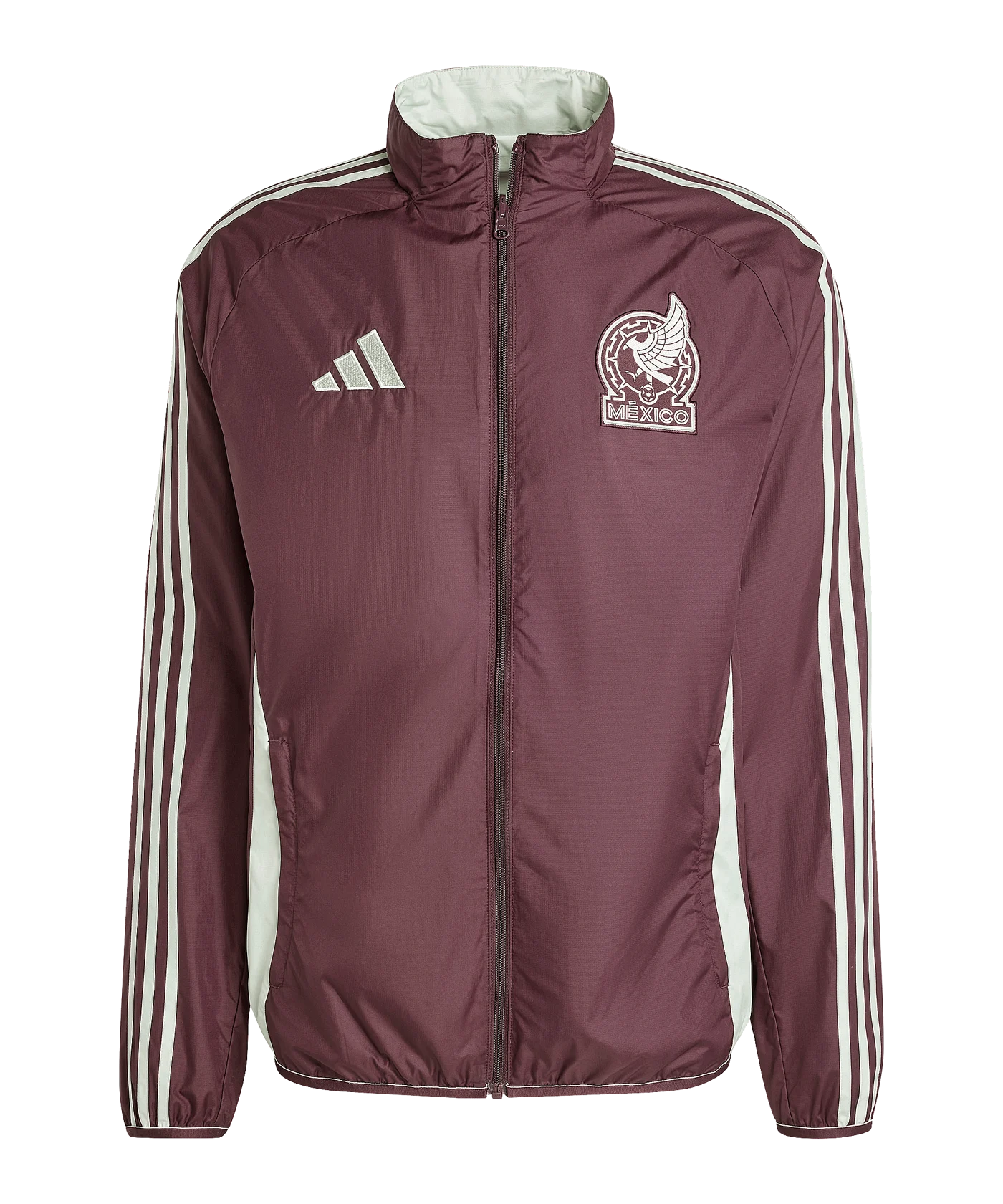 adidas Mexico Anthem Jacke Rot