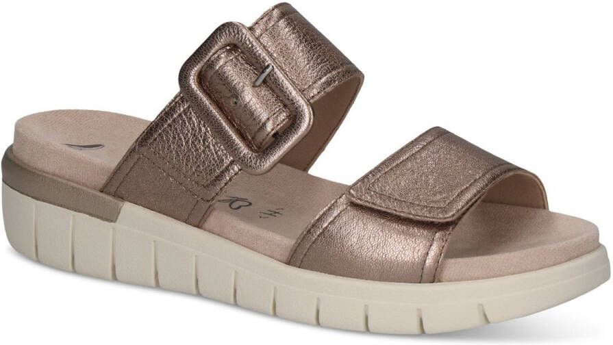 Caprice Slippers sleehak zomerschoen in comfortwijdte h (= zeer wijd)
