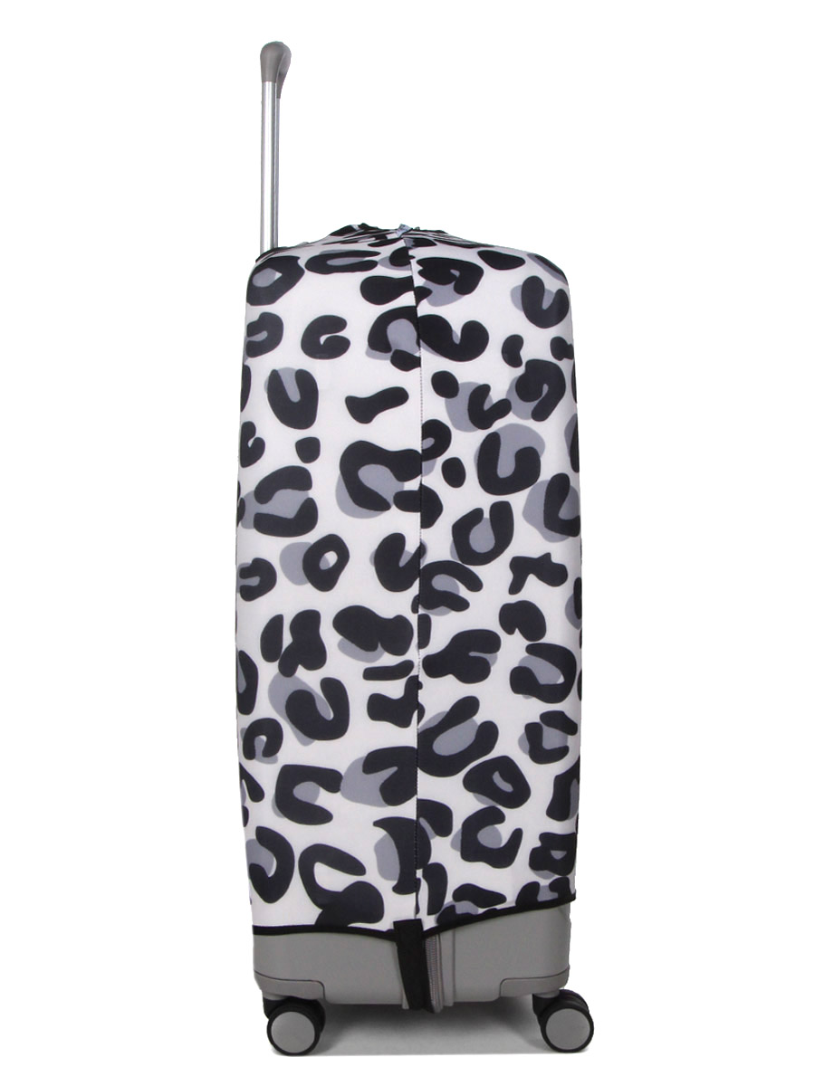 Housse de valise Periea Silver Leopard L