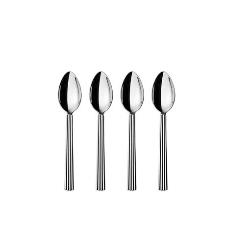 Georg Jensen Bernadotte Teske-Sæt, Blank Stål, 4 Dele