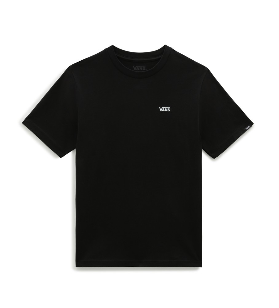 Camiseta Vans preta com logo