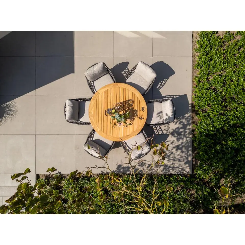 4 Seasons Calpi low dining stoel - antraciet (1 stuk)
