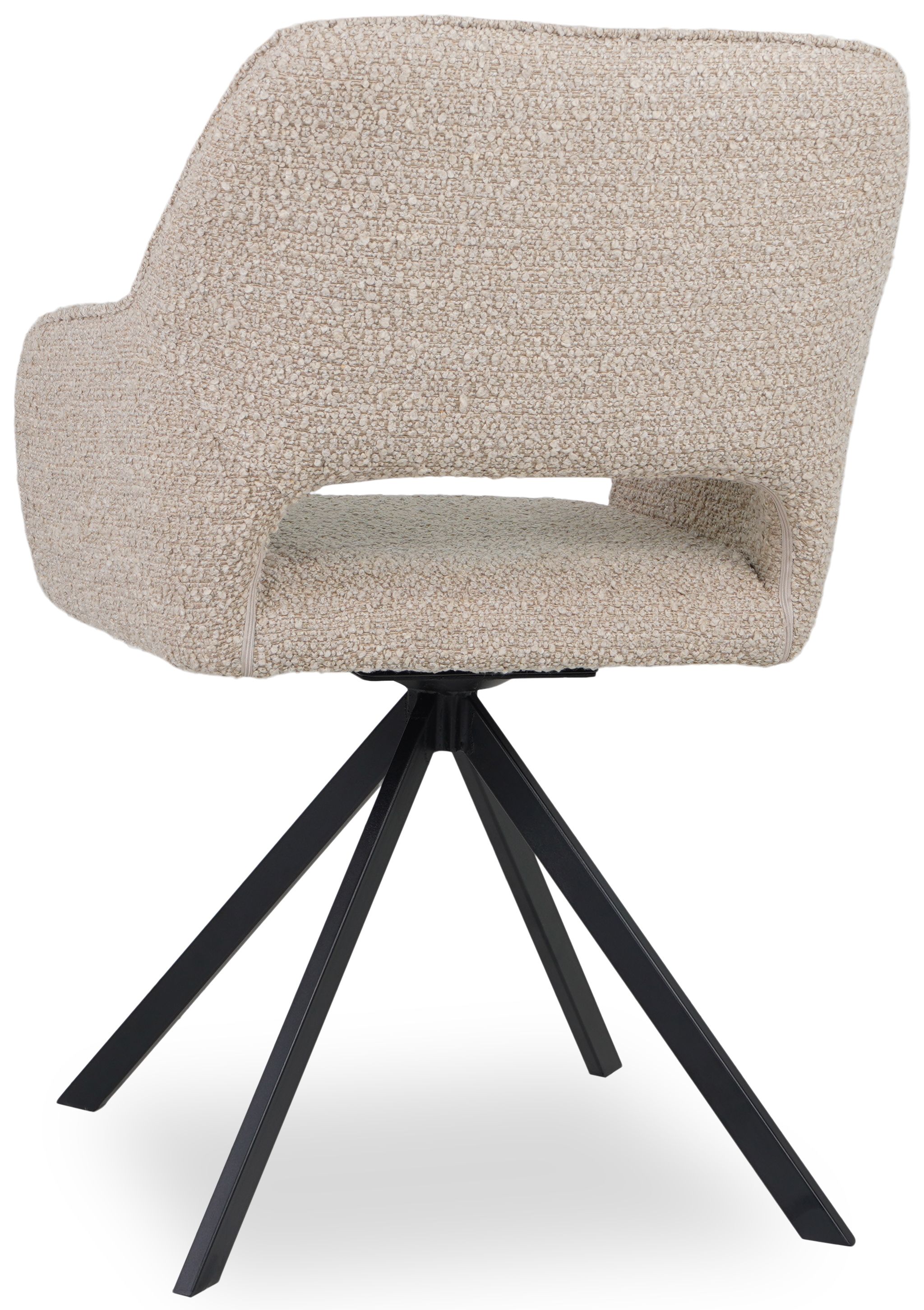 Eetkamerstoel 95836 Fabio B56 x D58 x H85.5 cm