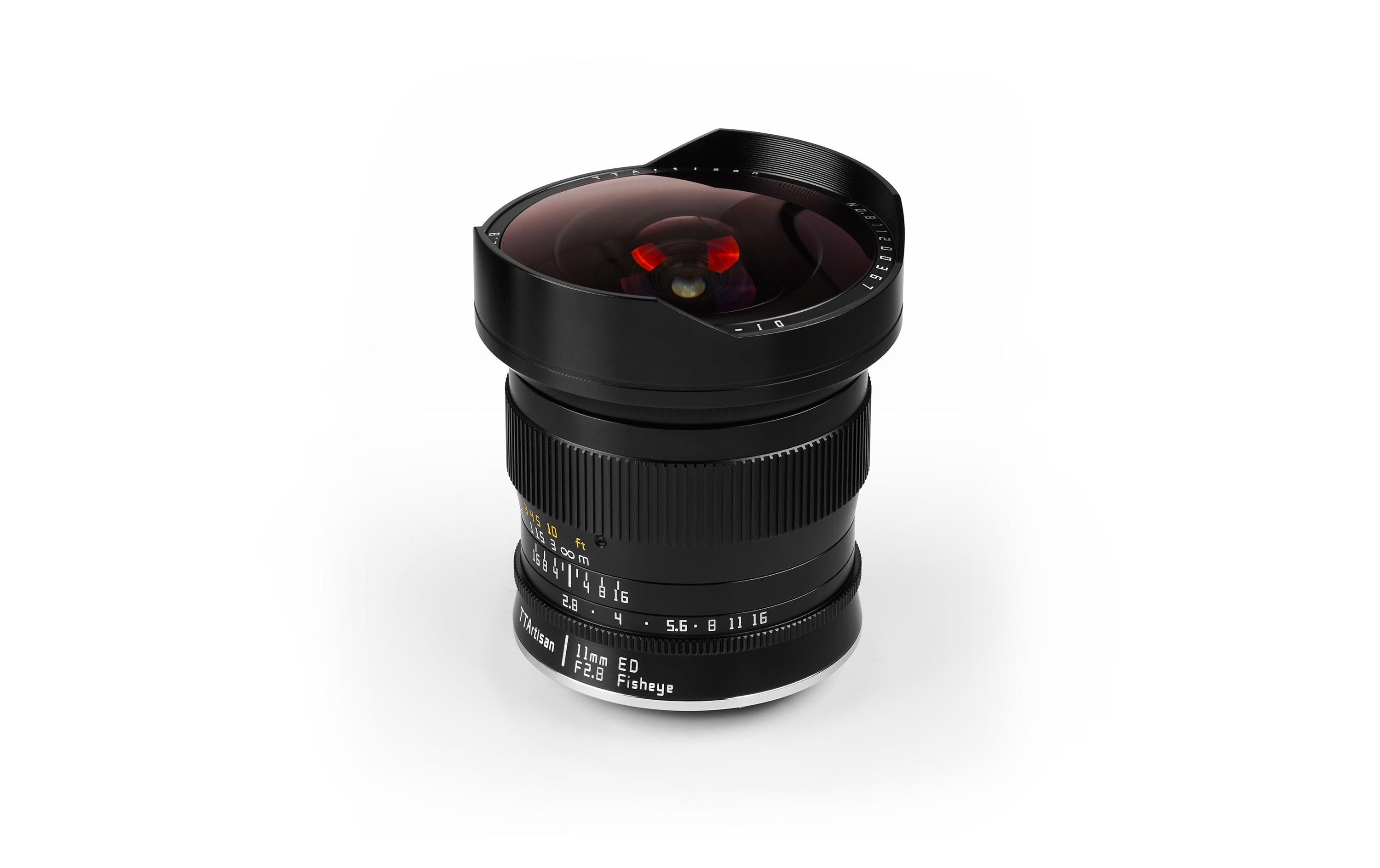 Festbrennweite 11mm F/2.8 – Nikon F<br>Fischaugenobjektiv mit grandiosem Weitwinkel-Sichtfeld
