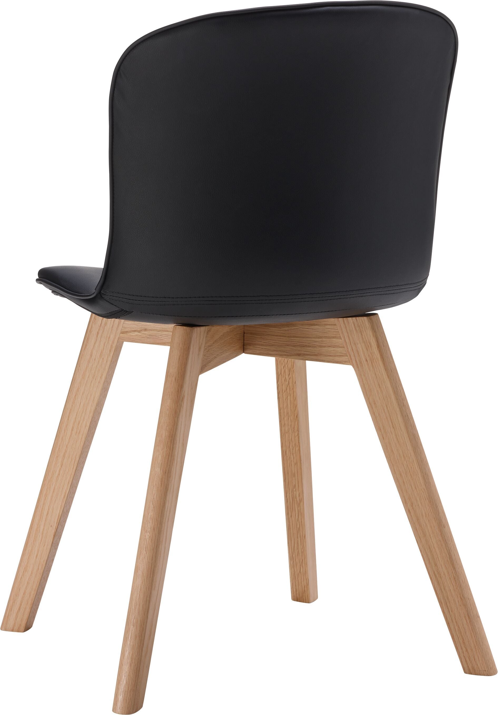 GIANNI Stuhl - Schwarz / B: 48.0 cm x T: 58.5 cm x H: 84.0 cm
