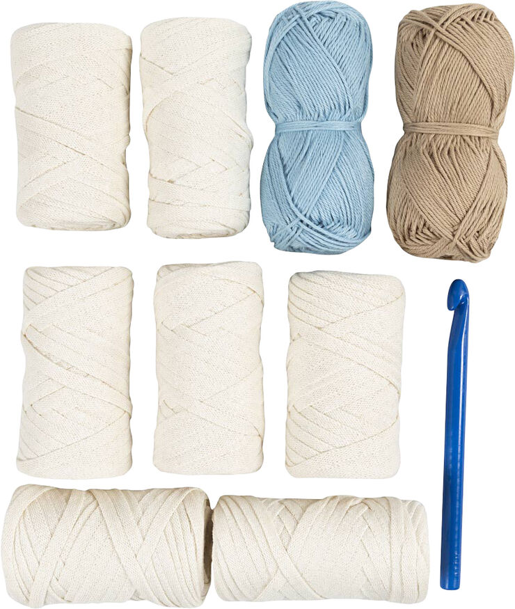 Creativ Company DIY Kit Hækle, Dækkeserviet