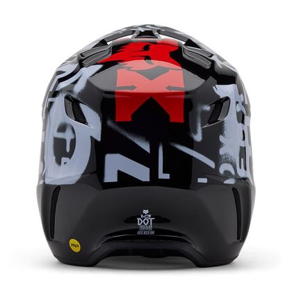 Casque cross Fox V3 SEVENTY4 2025 - Noir