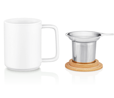 Tisani&egrave;re 48Cl avec filtre-Kusmi Tea Blanc