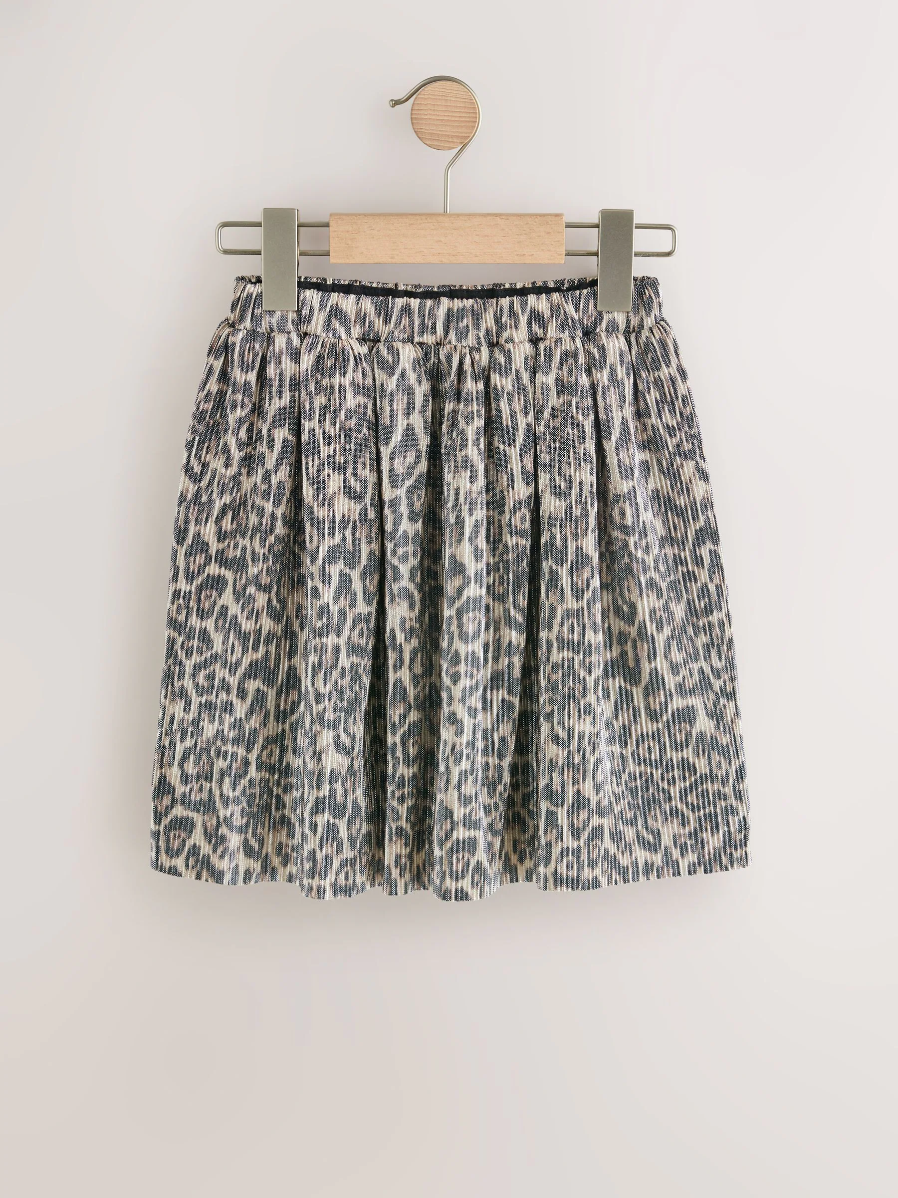 Glinsterende dierenprint - Rok met elastische taille (3-16jr)