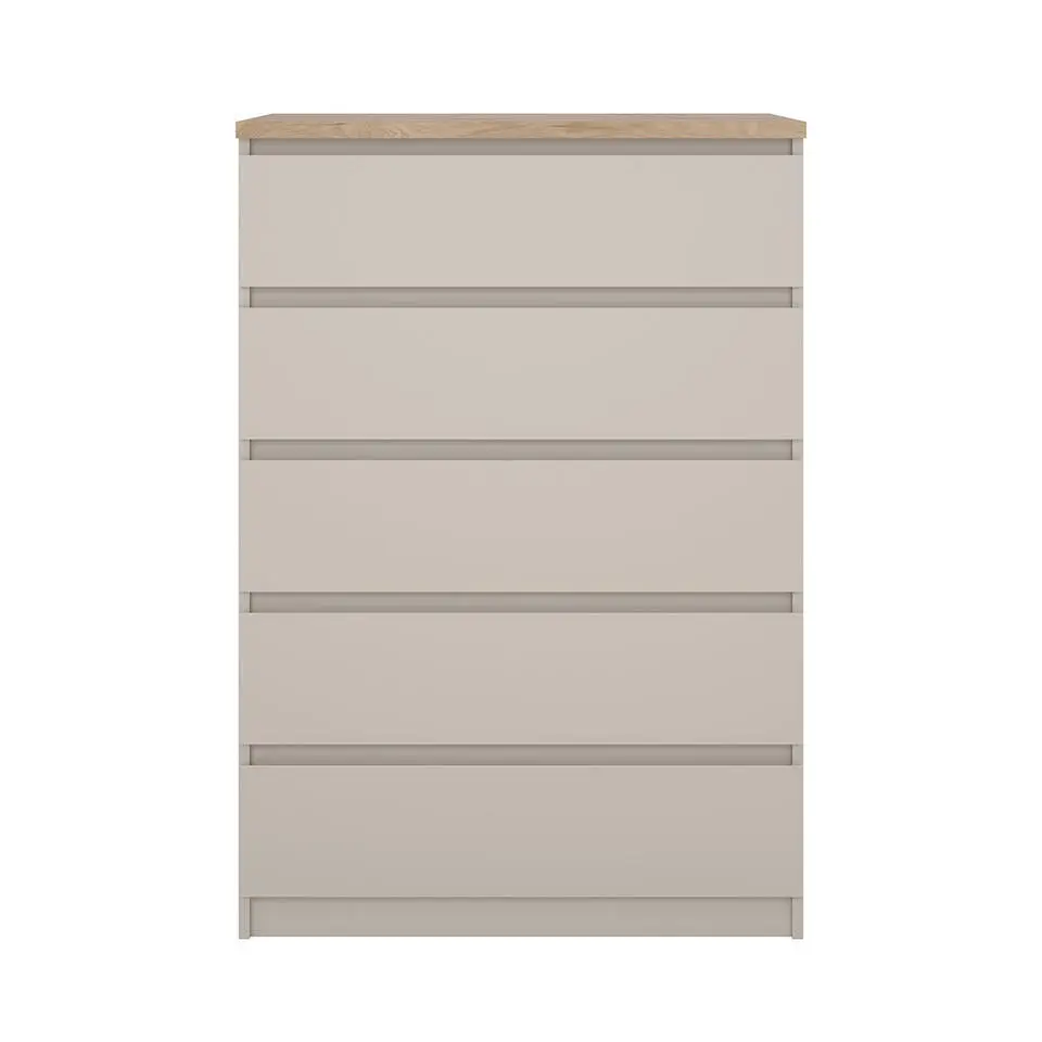 Hioshop Naia ladekast 5 lades eikdecor