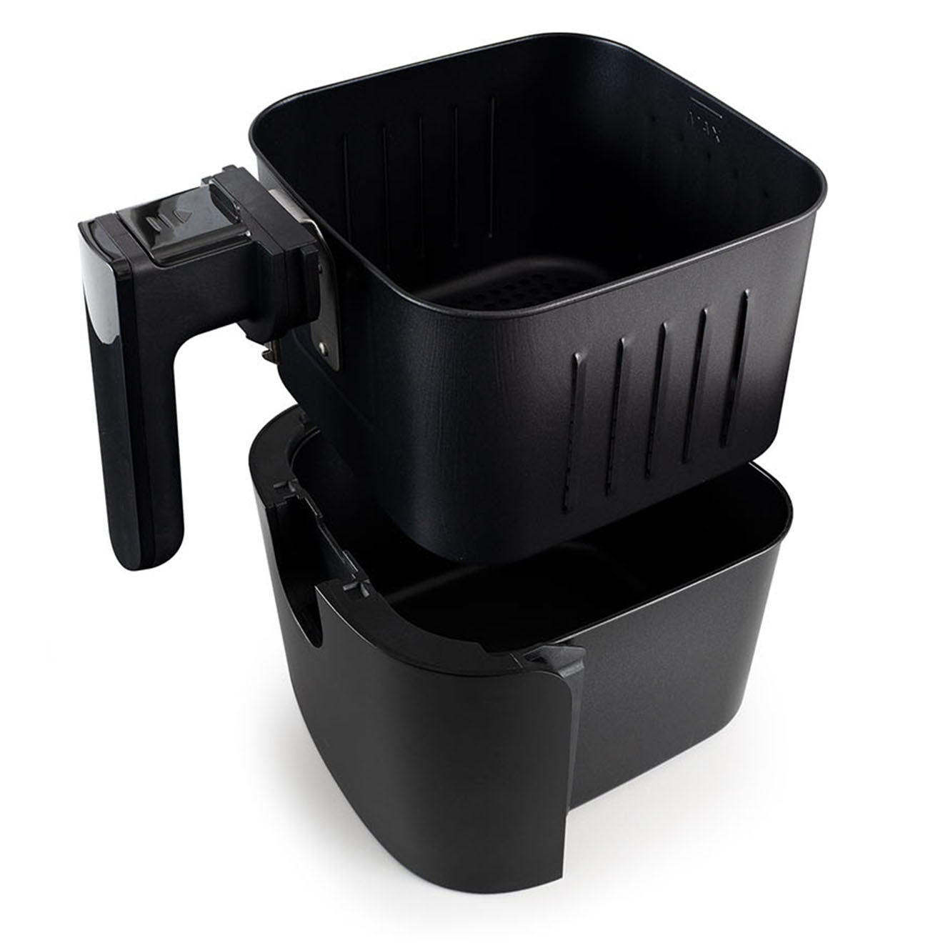 Kitchencook Friteuse sans huile noire - 31x30.5x32.5 cm