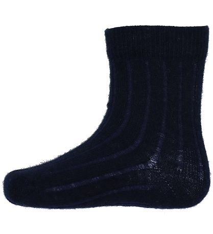 Minymo Socken - Rib - Navy -Pack - Dark
