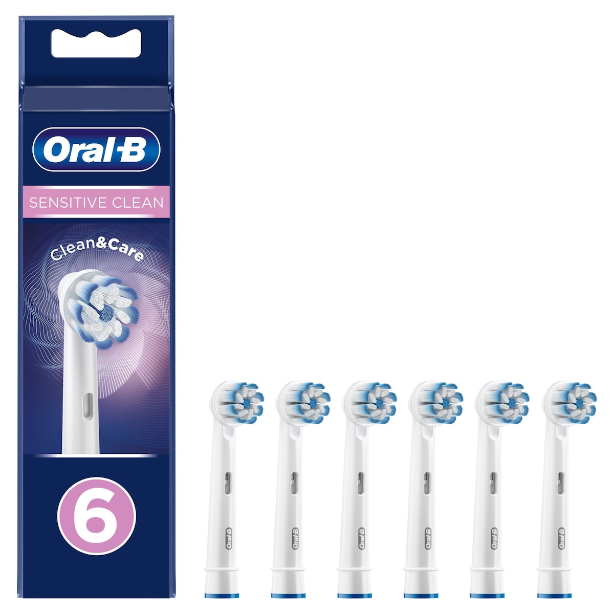 Oral-B Sensitive Clean 2+2+2 børstehoder CA1325192