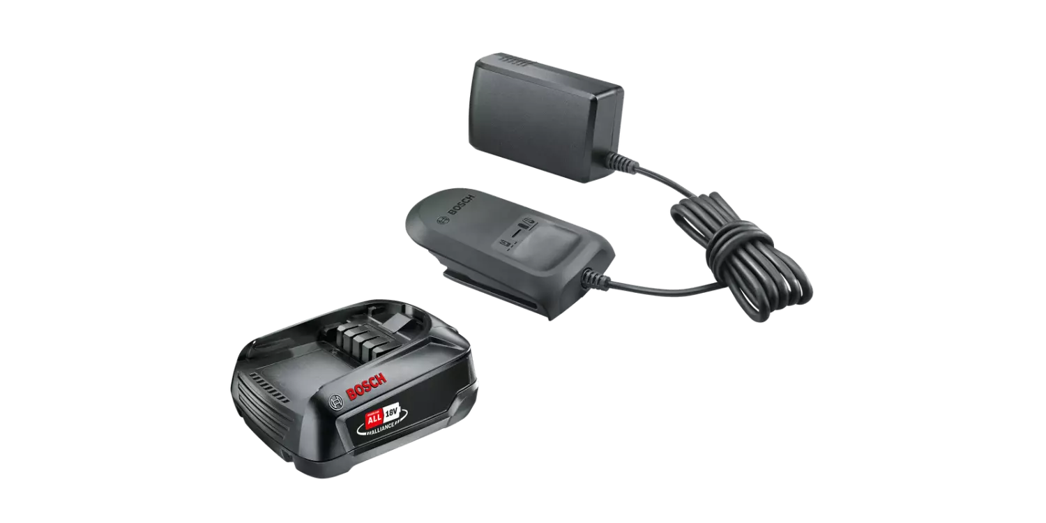 Bosch Alliance Starter set 18V Li-ion accu starterset (1x2.5Ah)   lader - 1600A02625