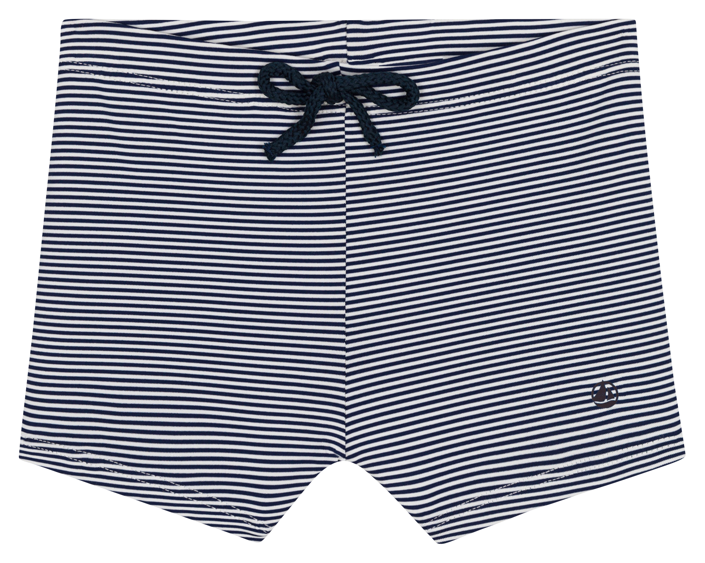 Short de bain rayé| Bleu