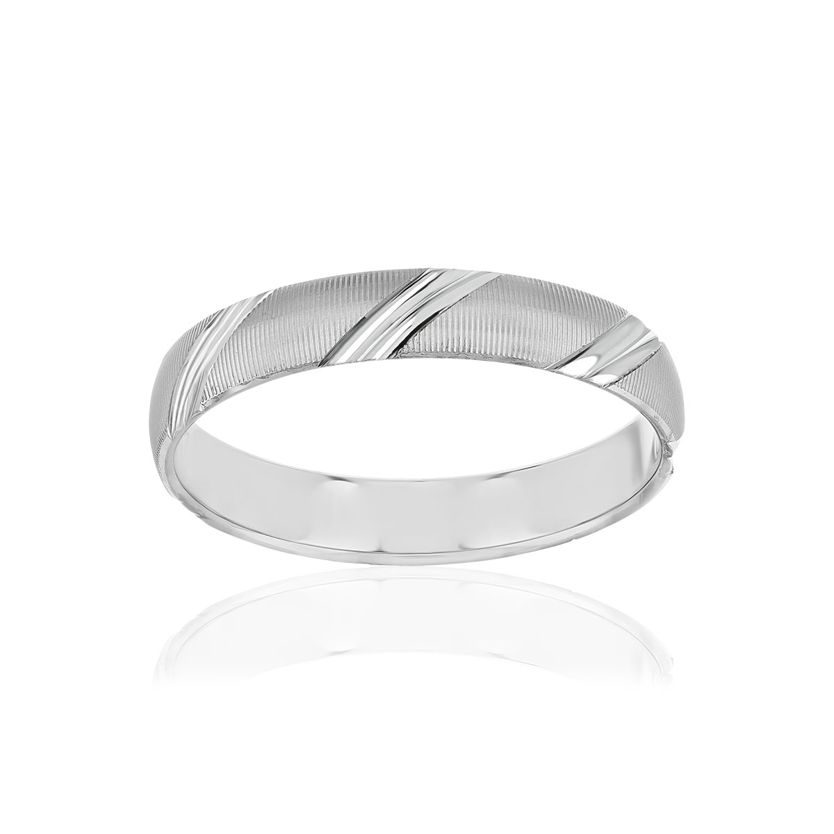 Alliance or 750 blanc