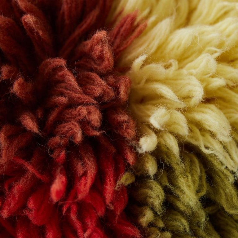 HKliving Fluffy Rag kussen 60x40