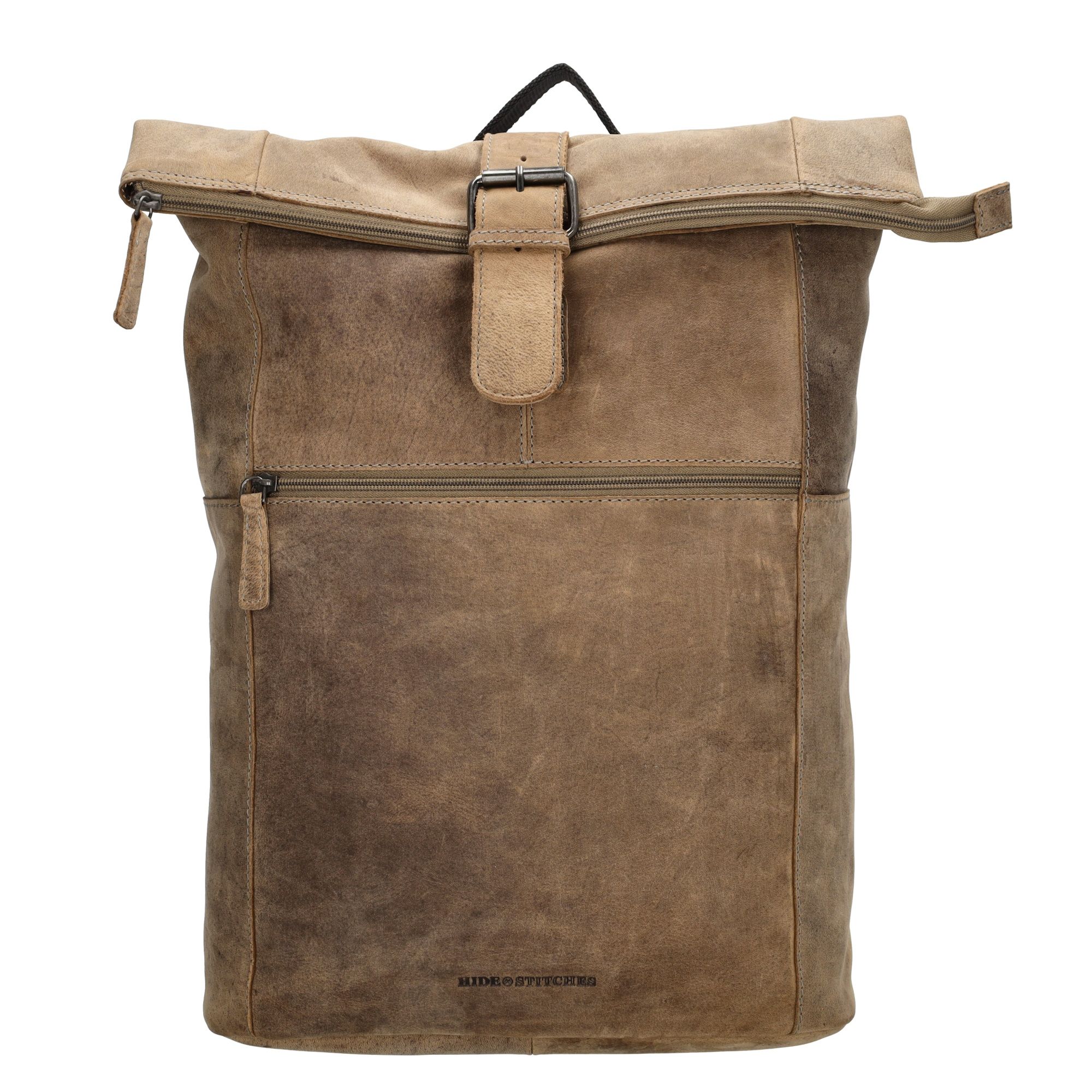 Hide & Stitches Idaho Rugzak 15,6 inch Donkerzand