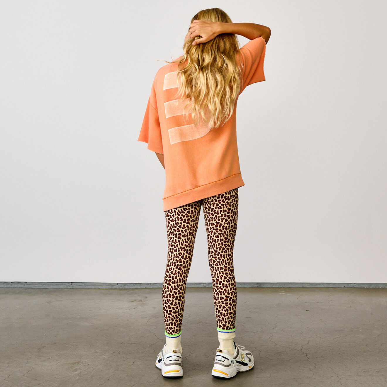 Bellerose Sweat en Coton mélangé boyfriend Facile orange