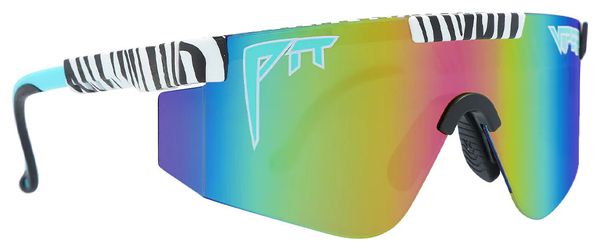 Paire de Lunettes Pit Viper The Herbivore 2000s Blanc/Noir
