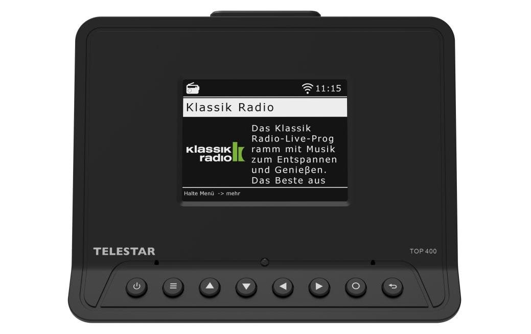 TOP 400 Schwarz<br>HiFi-Adapter mit DAB+/FM und Internetradio