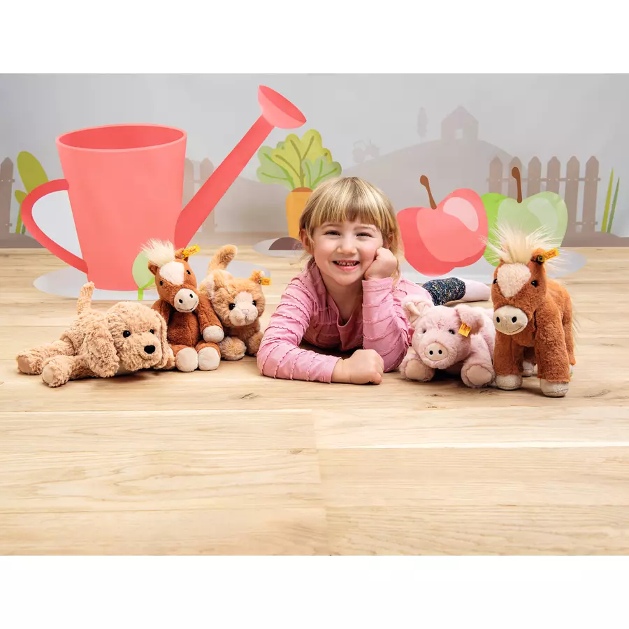 Steiff Soft Cuddly Friends Piko Schwein rosa, 28 cm