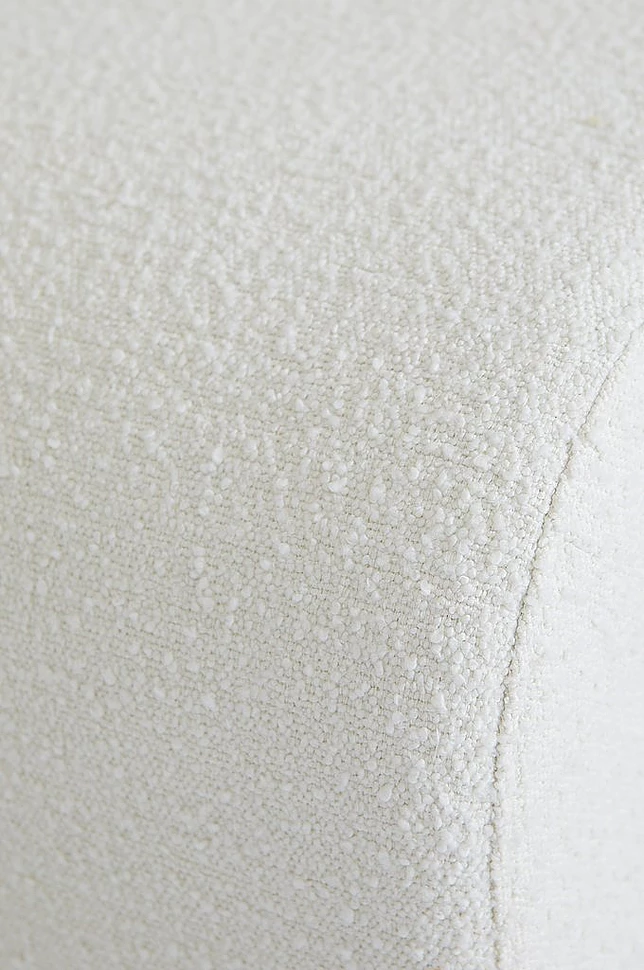 Odette puff i bouclé 45x41 cm