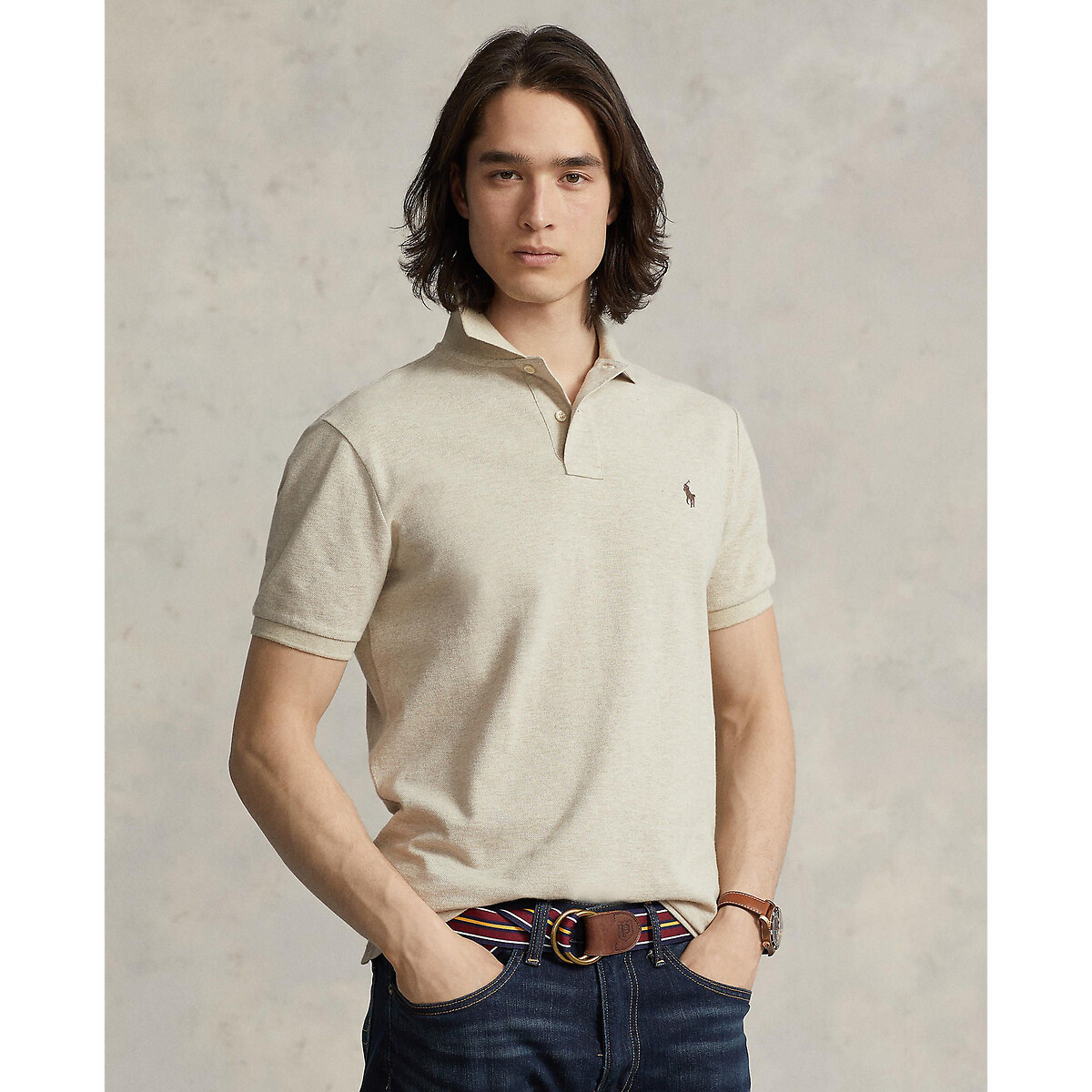 POLO RALPH LAUREN<br>Camisa polo icônica em algodão piqué