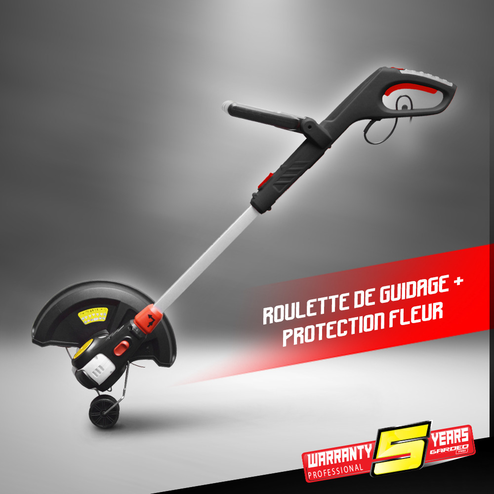 Coupe bordures électrique télescopique 600w - 30cm