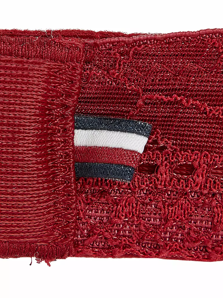 TOMMY HILFIGER BH gefüttert red rot