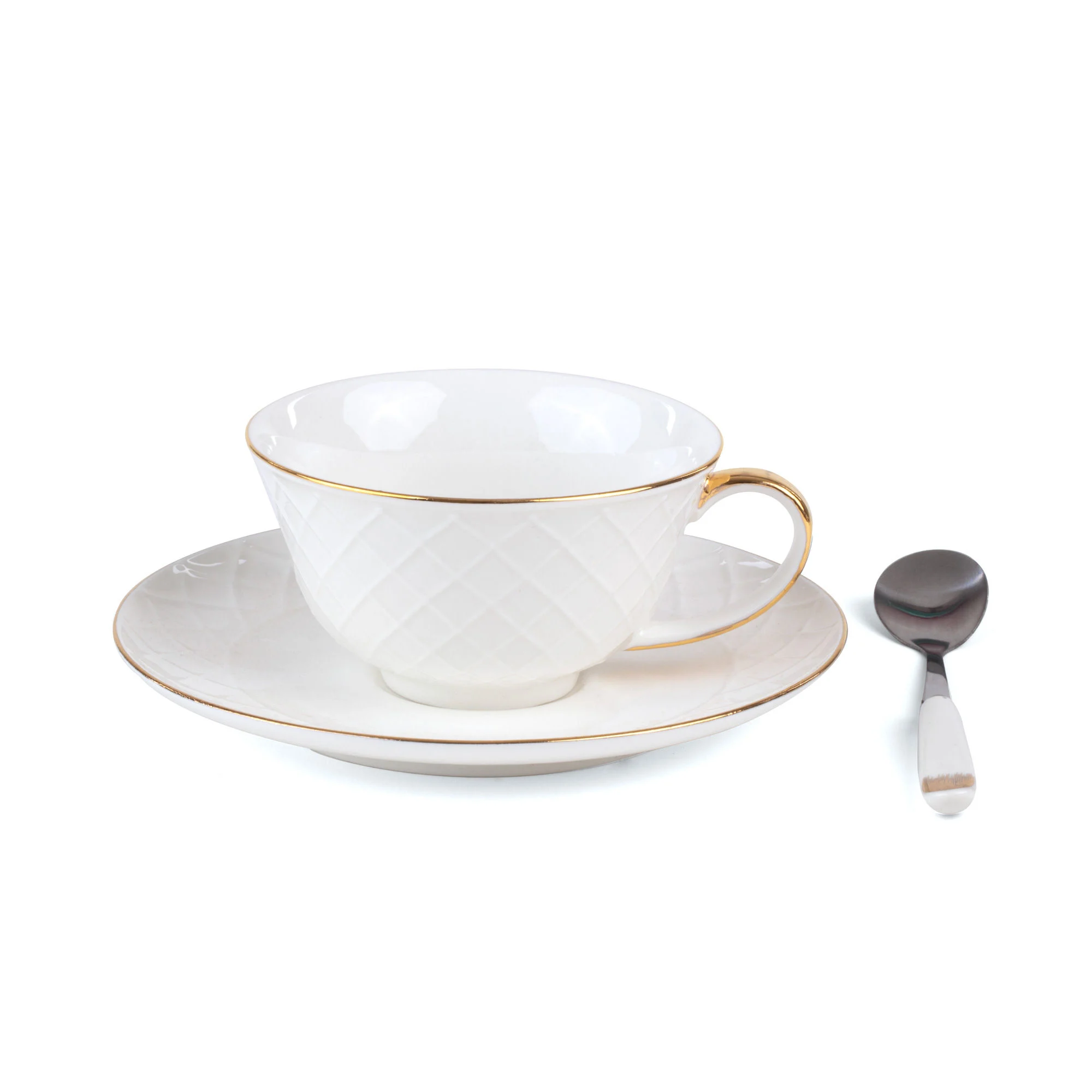 GUILTLESS - BONA DEA - Tasse à thé céramique | Blanc