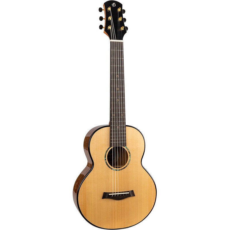 Flight Princess Series GUT850 Guitarlele Natural solid top guitalele ukelele met gigbag