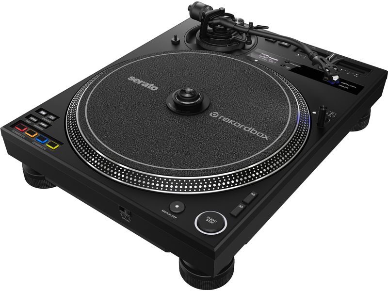 Pioneer Plattenspieler PLX-CRSS12 Schwarz Plattenspieler mit Direktantrieb und DVS-Steuerung