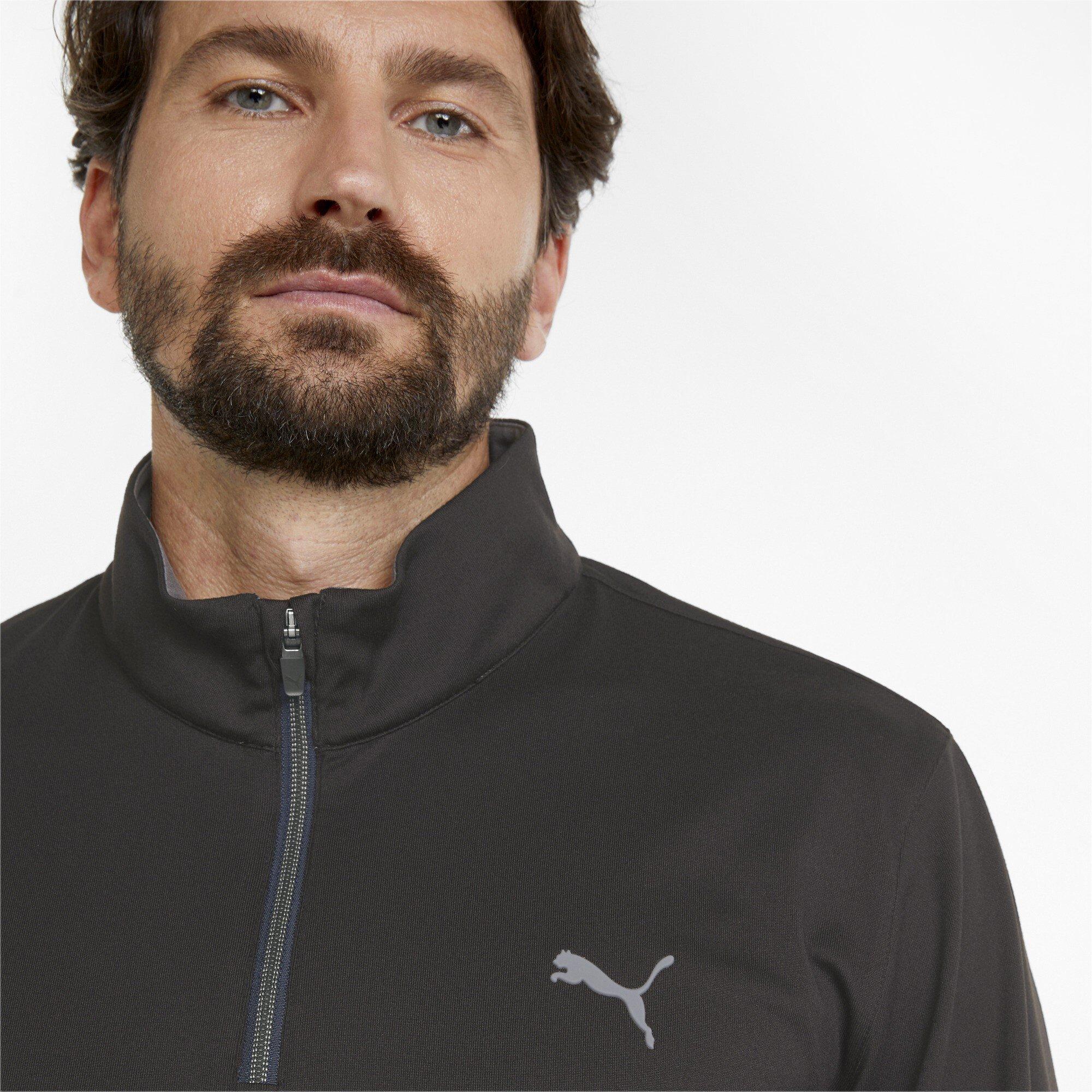 Puma Puma Gamer Colorblock 1/4 Zip Fleece Mens