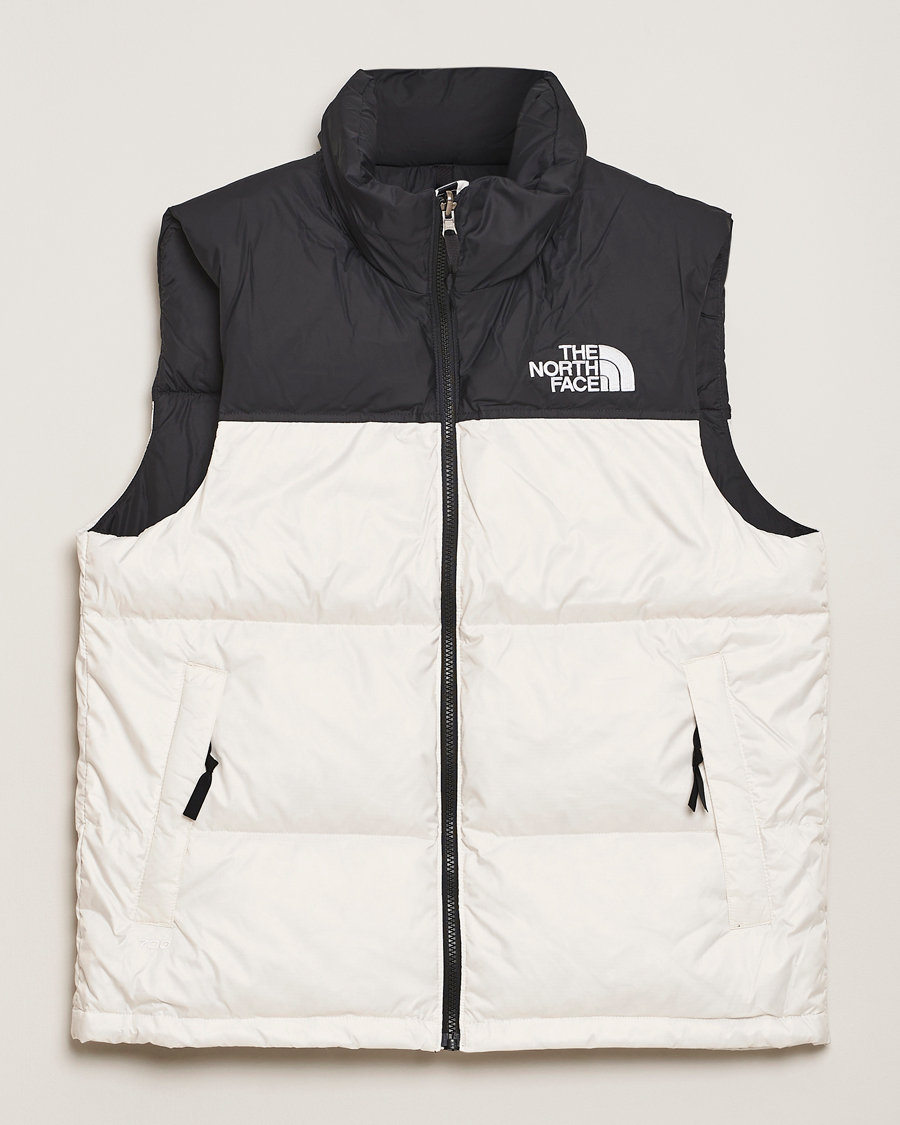 The North Face 1996 Retro Nuptse Vest White Dune/Black