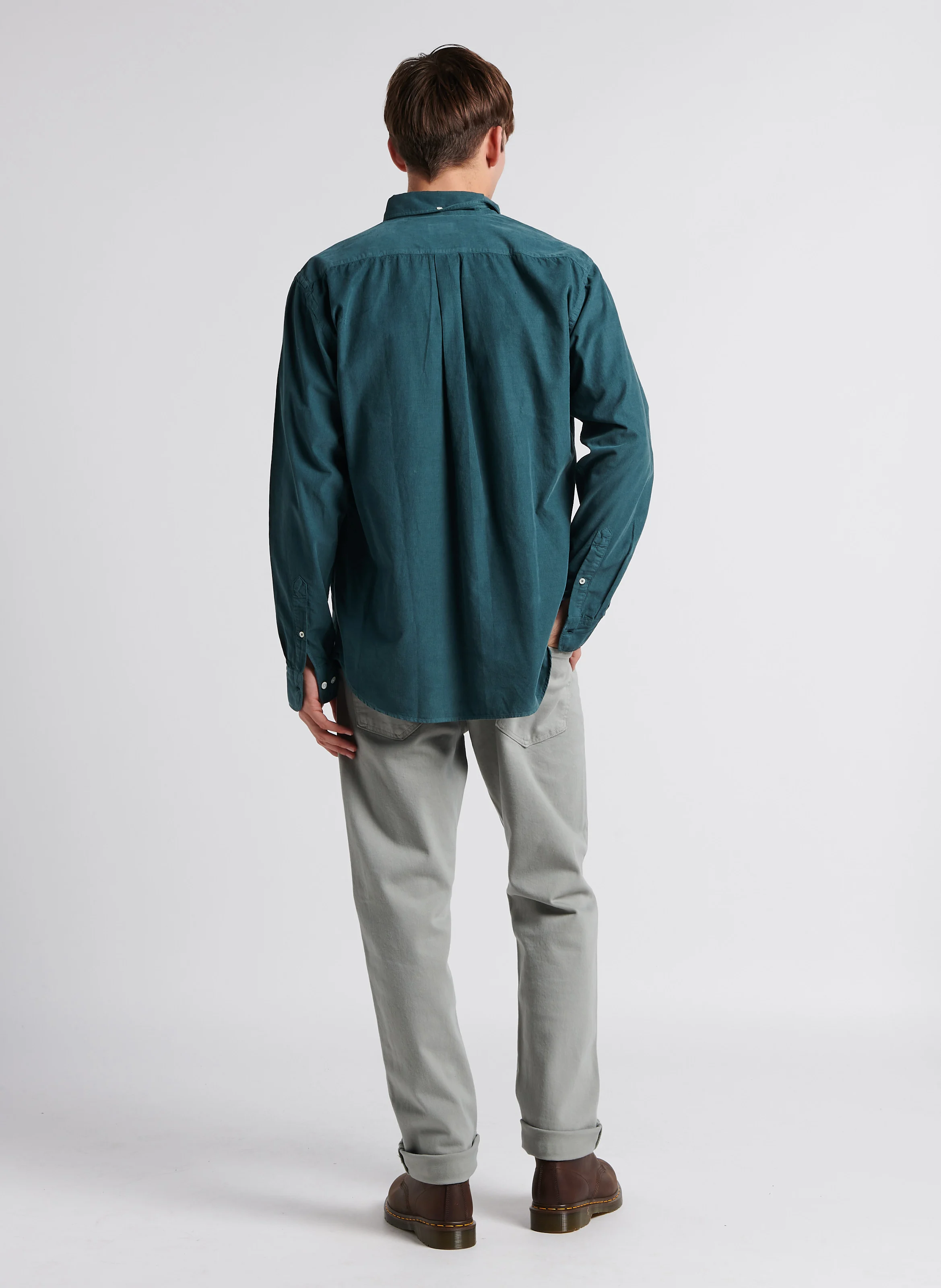 PITT PAT - Chemise col classique en coton| Vert