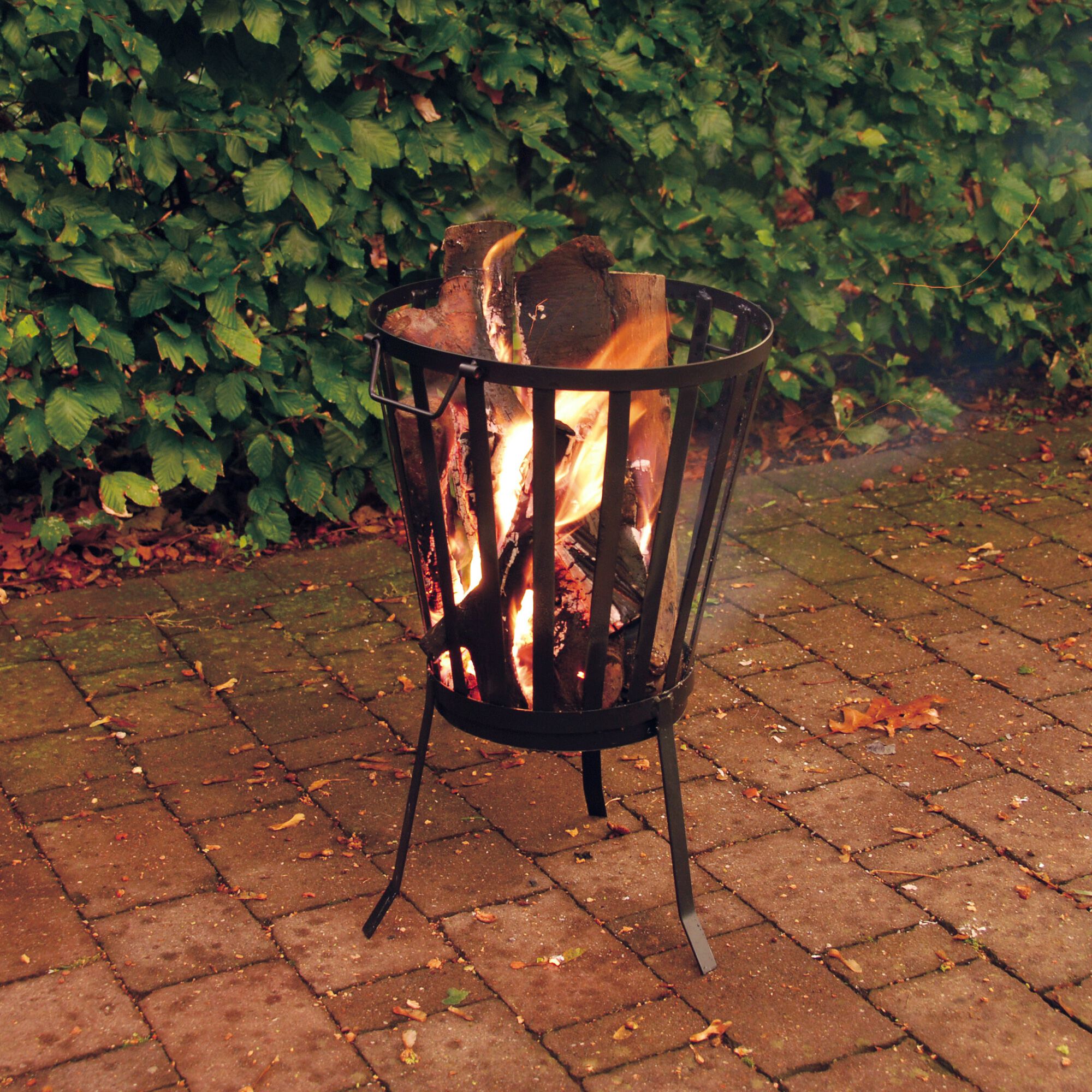Esschert Design - Vuurkorf - Rond - Zwart - Staal - 34 cm