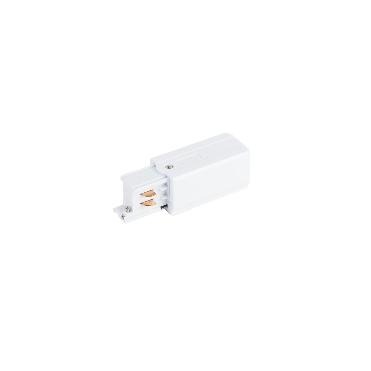 Voeding voor 3-fase rail, rechts, wit