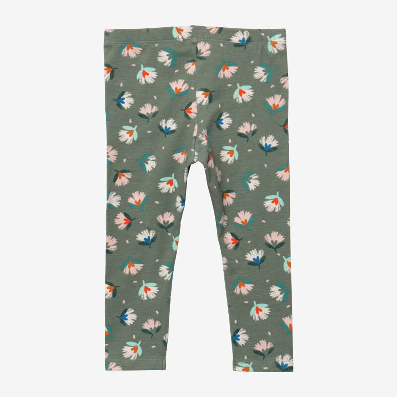 Leggings bébé fille herbier vert Catimini Vert