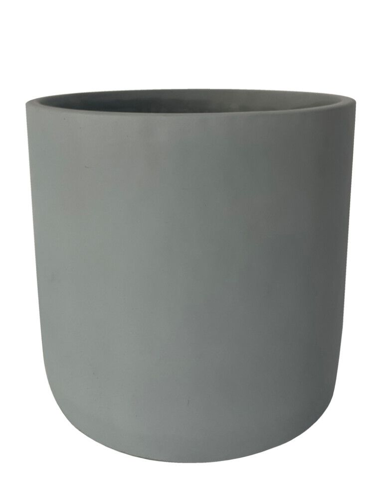 INNENDØRS POTTE AURORA DUSTY BLUE Ø32 CM GRÅ
