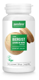 Purasana Levende Biergist Capsules 120CP