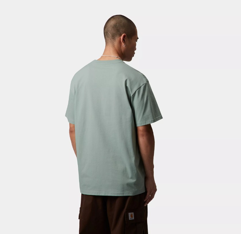 Carhartt WIP SS Chase T-Shirt White / Gold