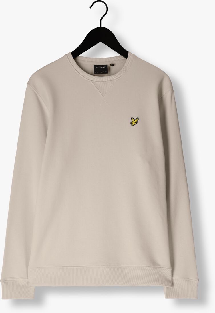 LYLE & SCOTT beige lyle & scott trui crew neck sweatshirt