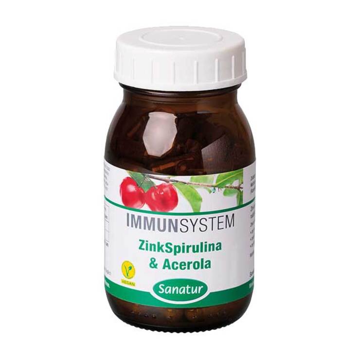 Zinkspirulina & Acerola Kapseln, 90 St