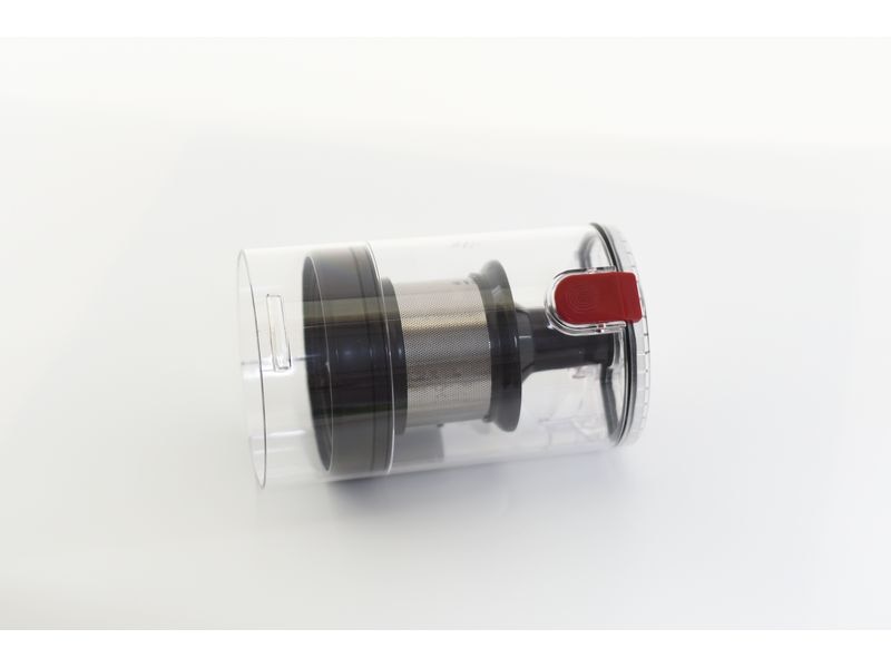 OHMEX Akku-Hand- und Stielsauger OHM-VVC-9023 Grau/Rot Kabelloser Akkusauger