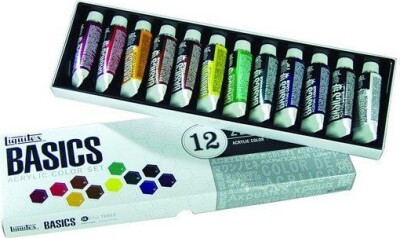 Liquitex - Basics Akrylmaling Sæt - 12X22 ML