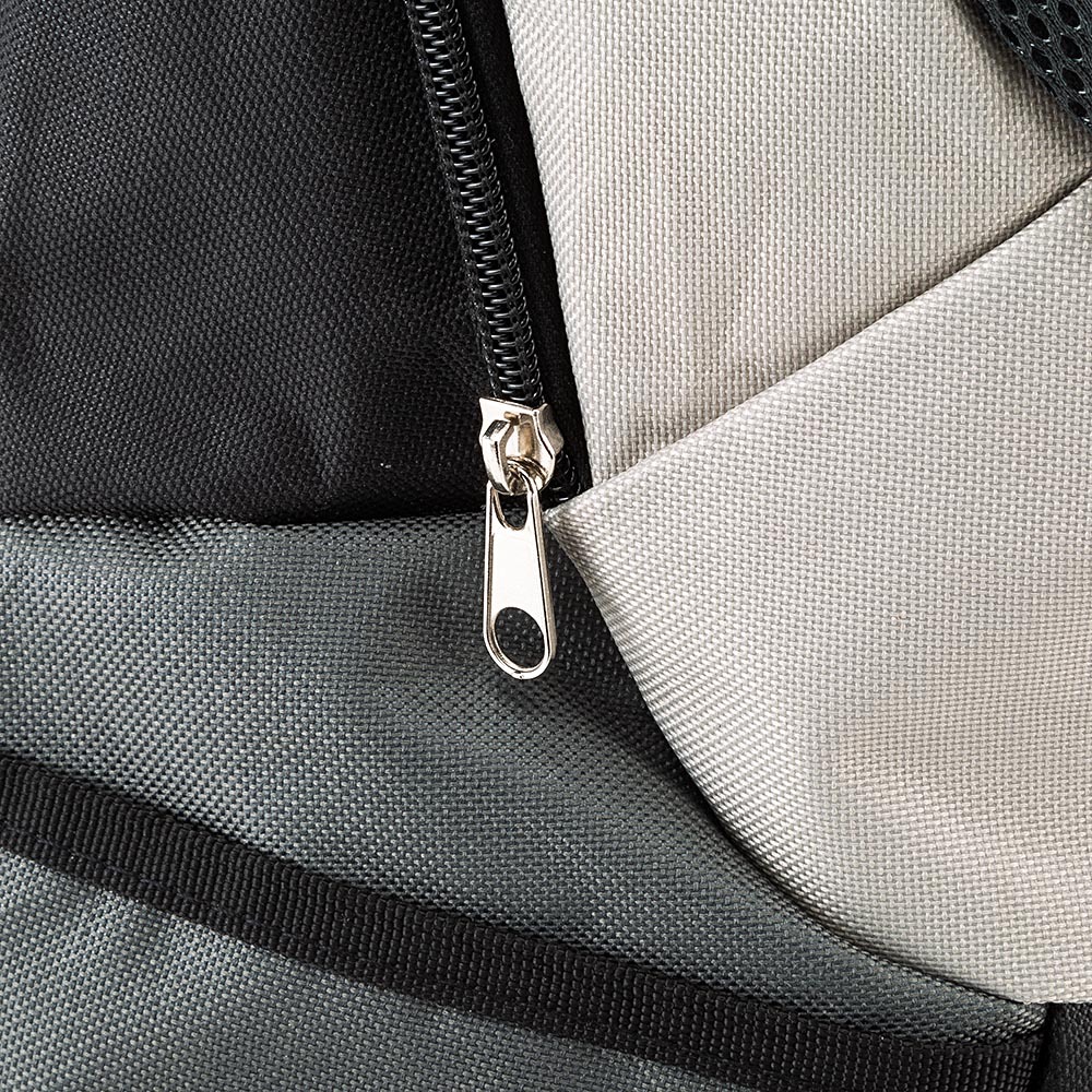 Sac à dos transport pour petits chiens kangoo small, épaules rembourrées, matériau robuste et durable, gris